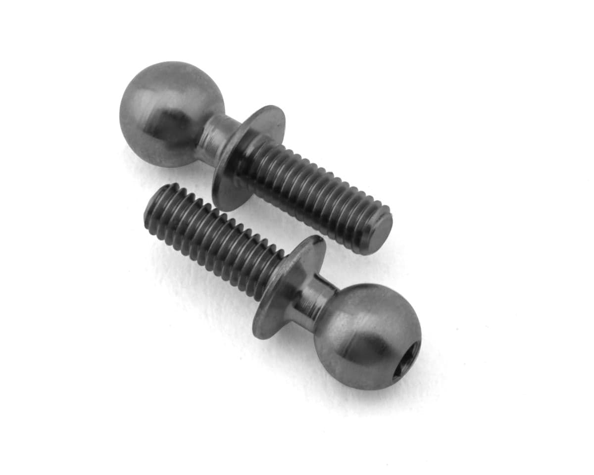Mugen Seiki 5.5x8mm Titanium Ball Studs (2)