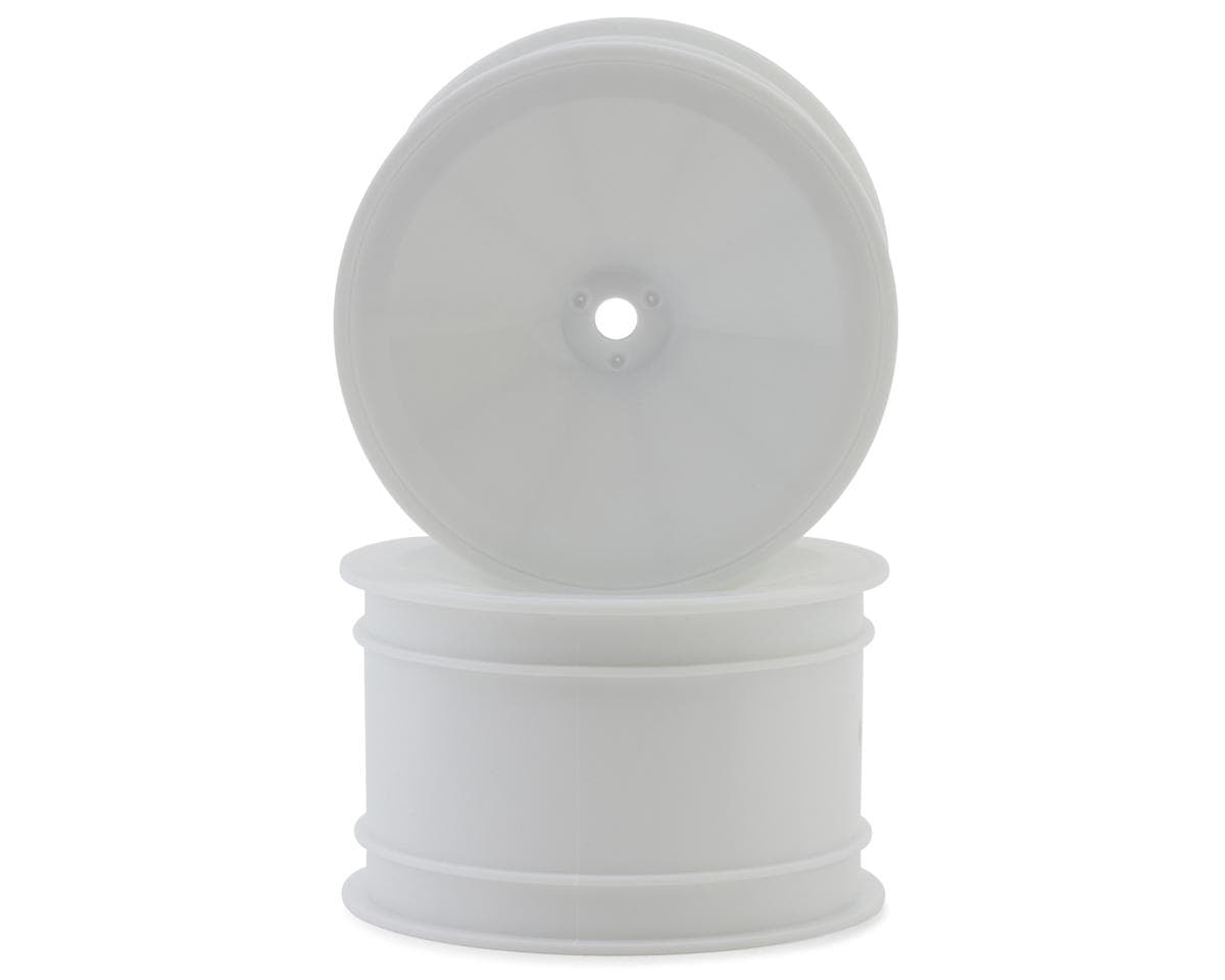 Mugen Seiki 2.2 Rear Buggy Wheels (White) (2) (12mm Hex)