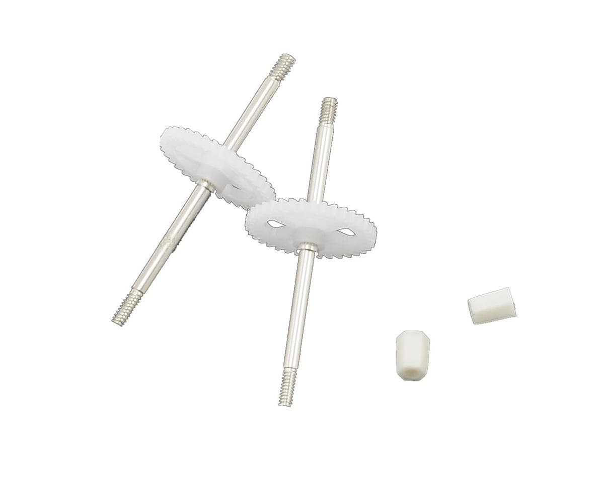 E-flite Prop Shaft Set w/Gear (2) (Ultra-Micro 4-Site)