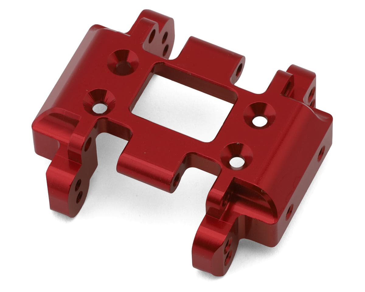 Redcat MT-18 Aluminum Center Skid Plate (Red)