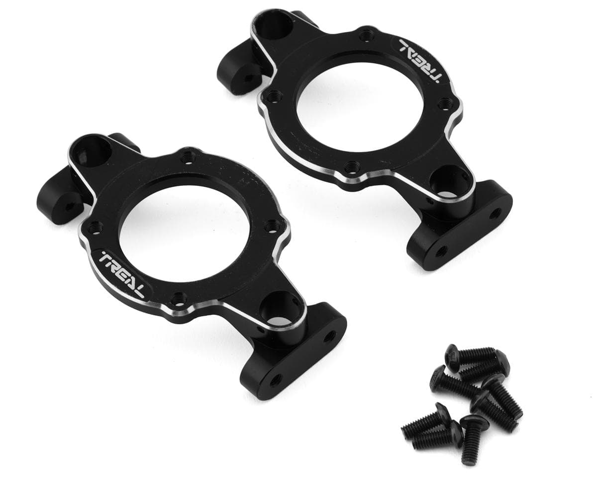 Treal Hobby Redcat Gen9 Aluminum Body Mount Brackets (Black) (2)