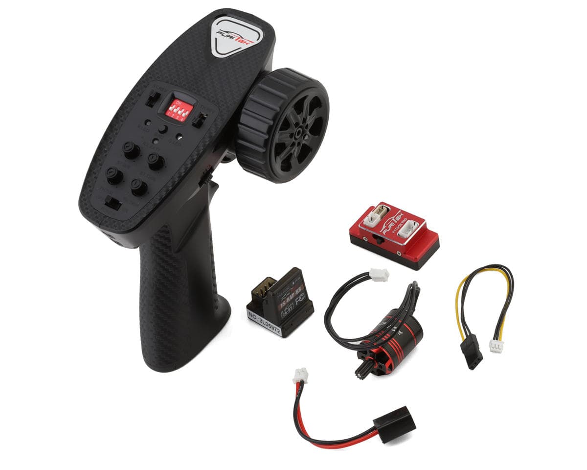 Furitek Torpedo 118 Brushless Combo for Traxxas TRX-4M w/Python Pro 40A ESC , Ceda3456kV Motor & TX/RX System