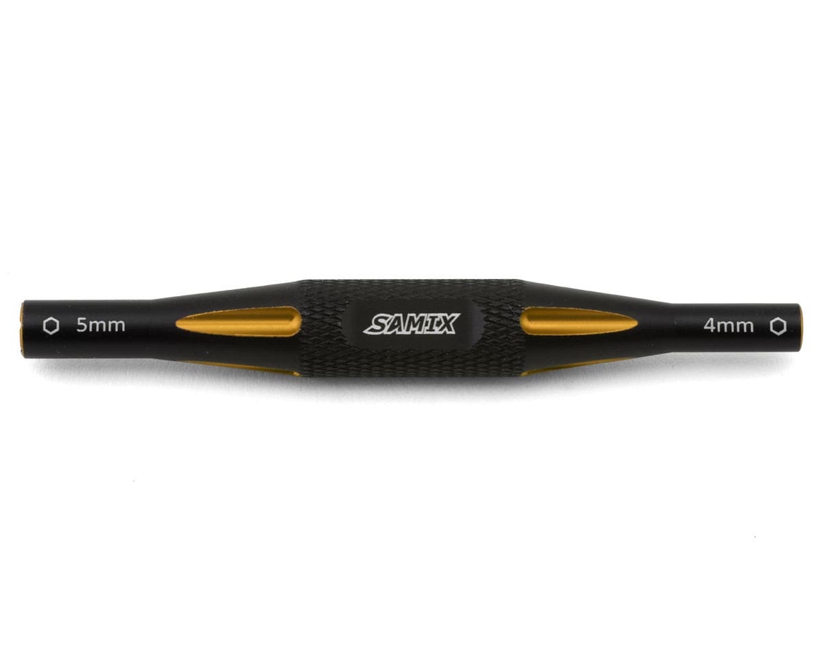 Samix Aluminum Wheel Nut Wrench (4mm/5mm) (Gold)