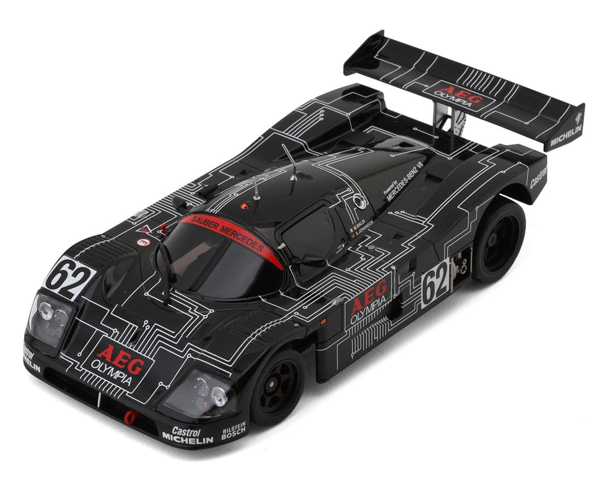 Kyosho MR-03 RWD Mini-Z ReadySet w/Sauber Mercedes Group C Rennsportwagen C9 Body (Black) w/KT-531P 2.4GHz Radio