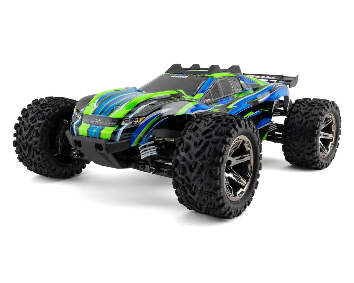 Traxxas Rustler 4x4 VXL Brushless RTR 1/10 4WD Stadium Truck (Green) w/TQi 2.4GHz Radio & TSM