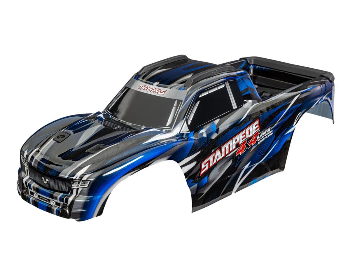 Traxxas Stampede® 4x4 VXL 1/10 Pre-Painted Body (Blue)