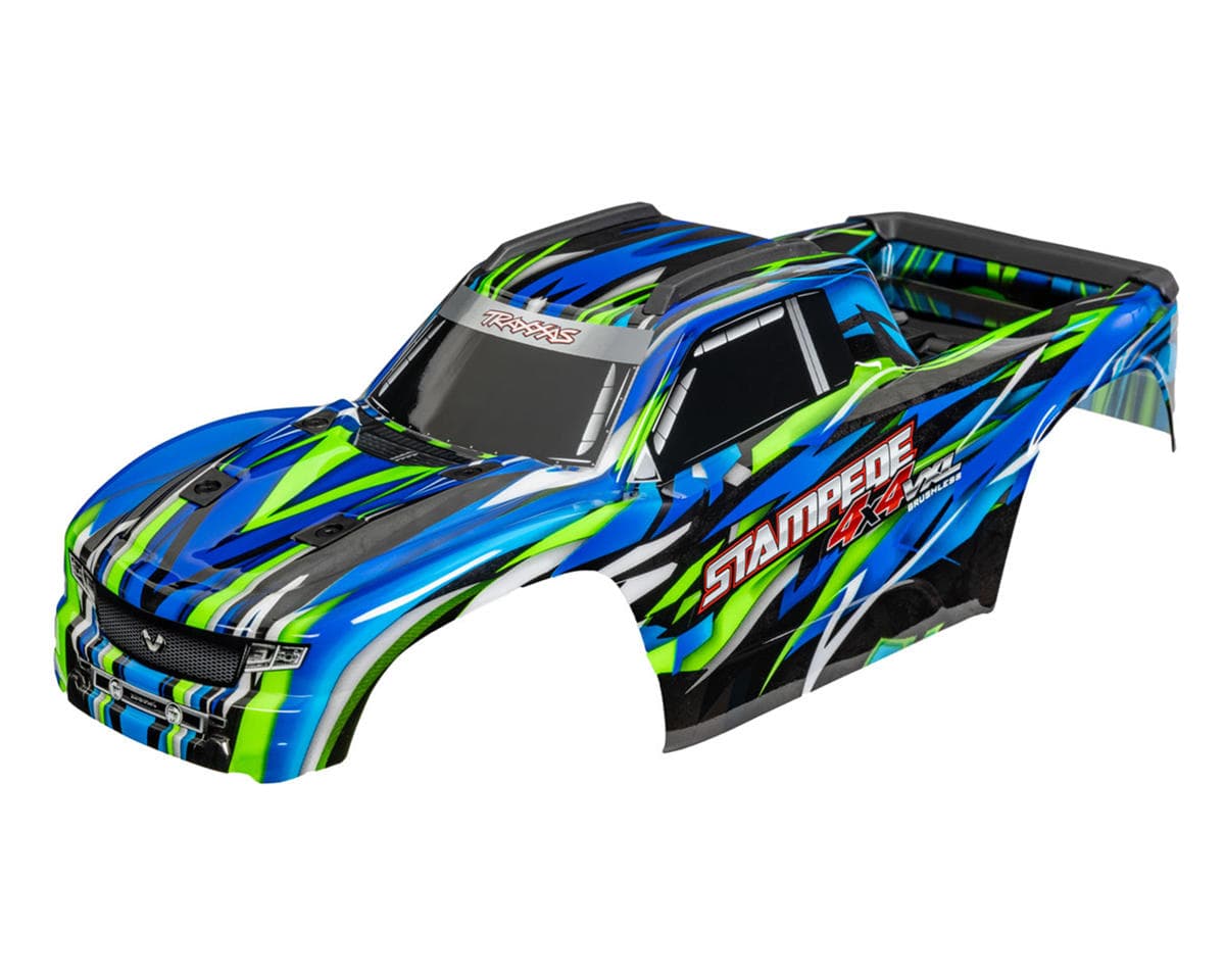 Traxxas Stampede® 4x4 VXL 1/10 Pre-Painted Body (Green)