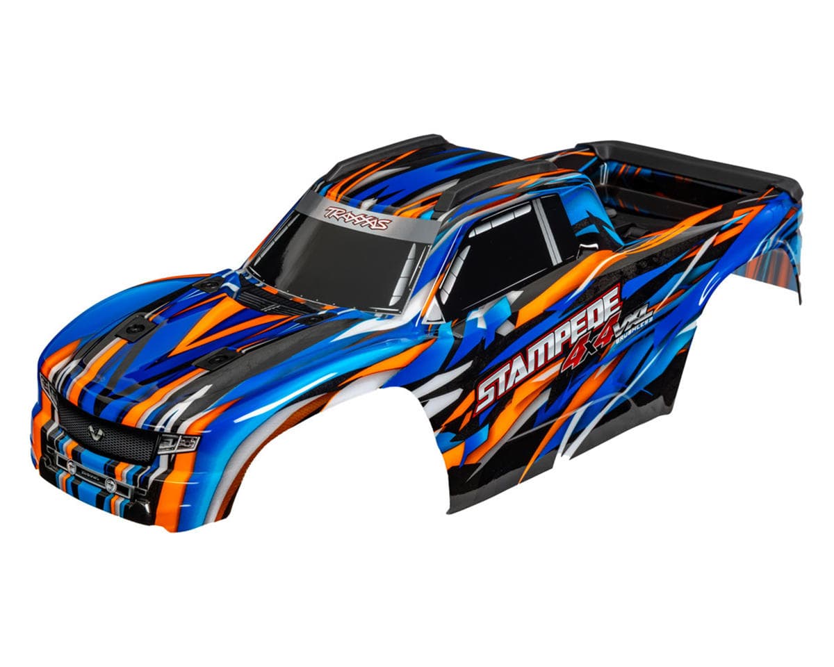 Traxxas Stampede® 4x4 VXL 1/10 Pre-Painted Body (Orange)