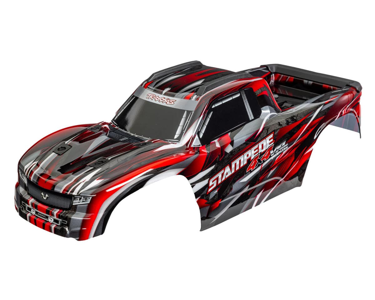 Traxxas Stampede® 4x4 VXL 1/10 Pre-Painted Body (Red)