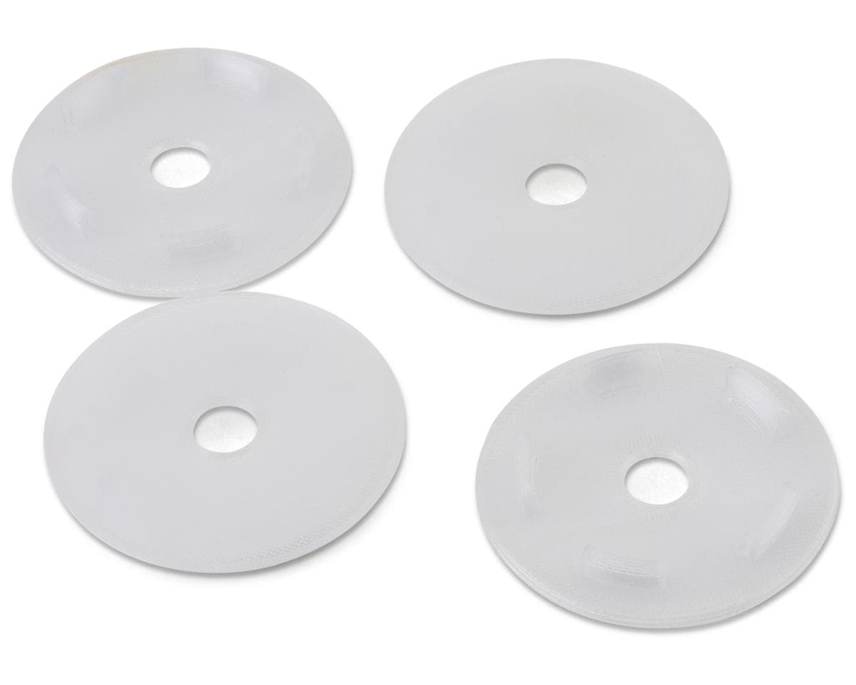 Webster Mods Split Spoked Wheel Mud Plugs for Traxxas Slash (Clear) (4)