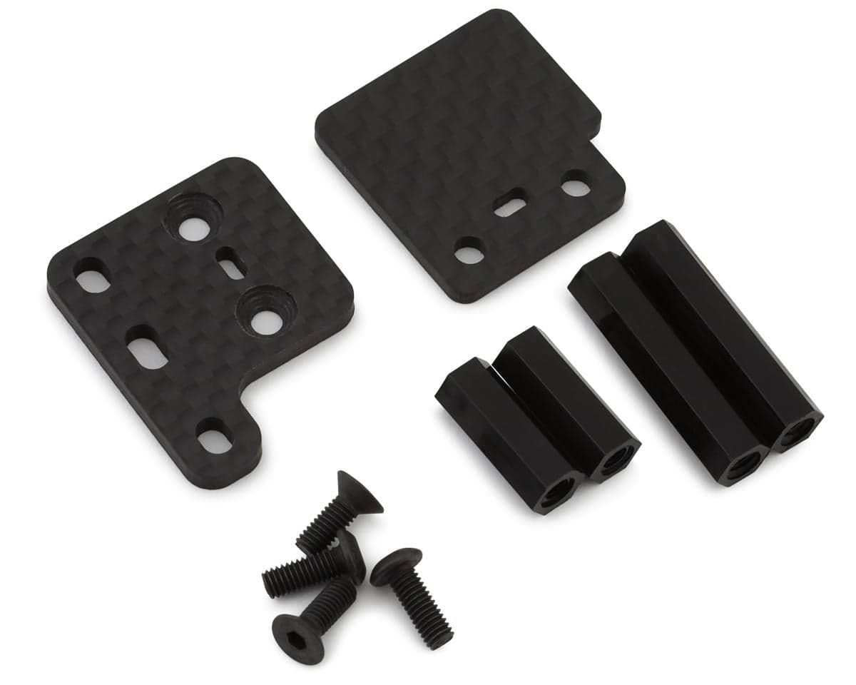 LapMonitor Xray XB8E/Losi 8IGHT-XE Carbon Fiber Transponder Mount