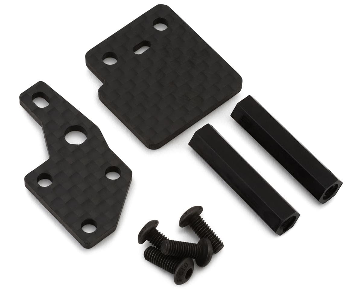 LapMonitor Xray XB8 Nitro Carbon Fiber Transponder Mount