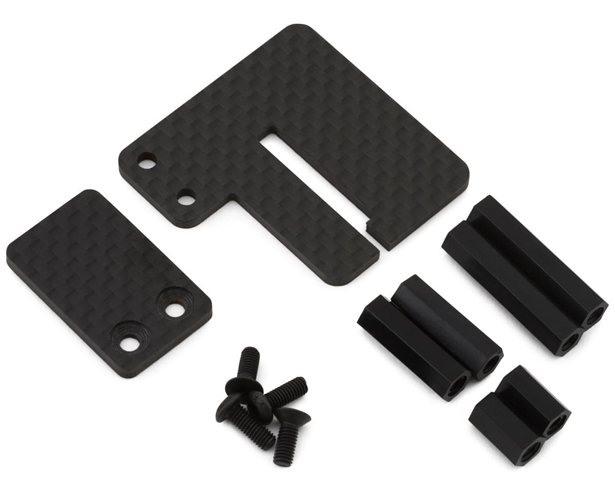 LapMonitor 1/8 Brushless Generic Carbon Fiber Transponder Mount