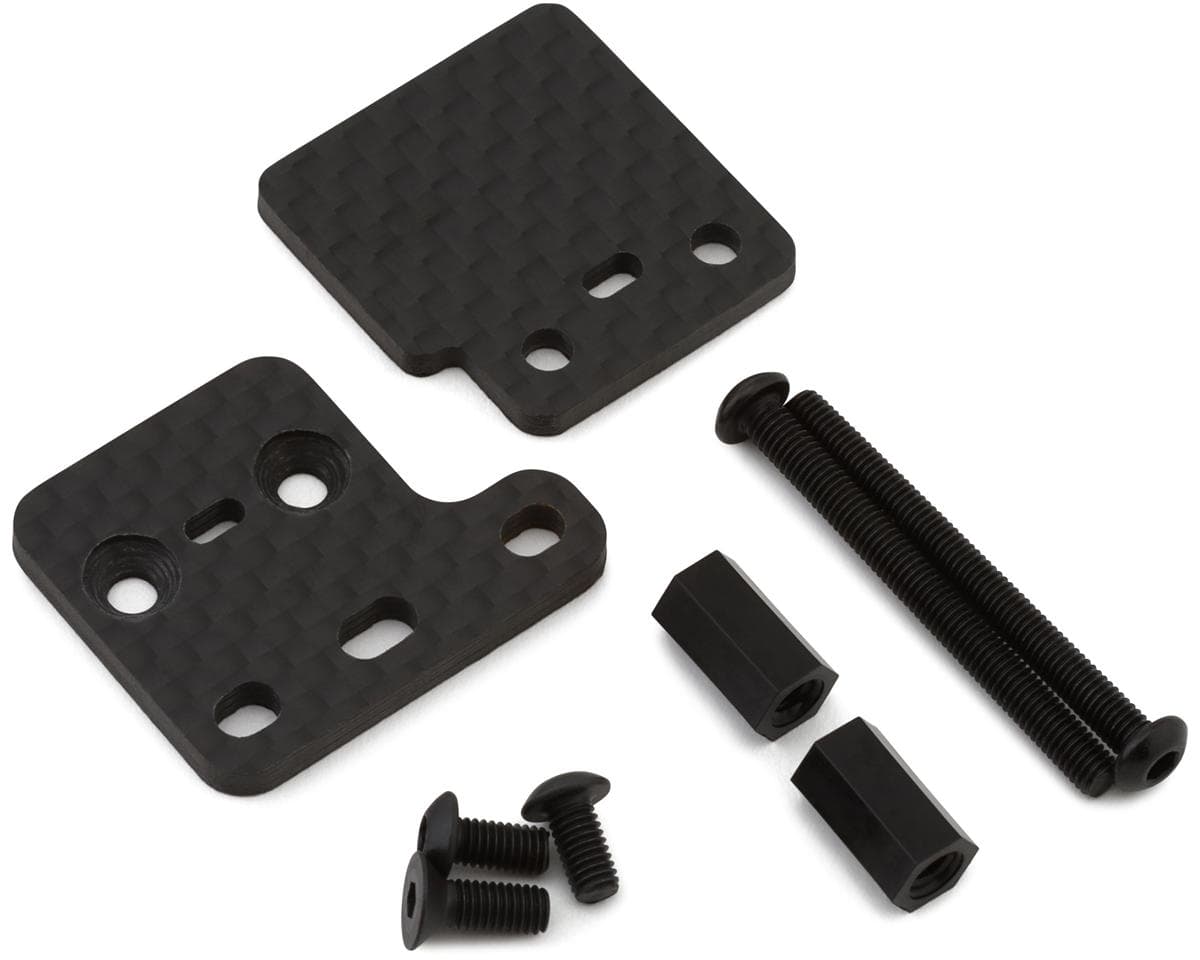 LapMonitor Team Associated RC8B4e Carbon Fiber Transponder Mount