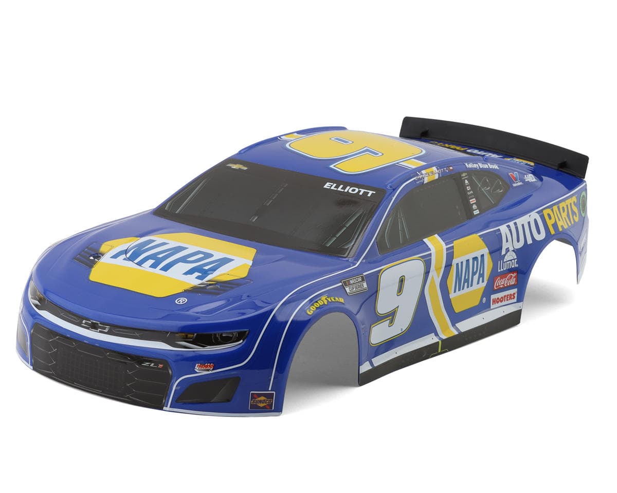 Losi NASCAR® Chase Elliott #9 NAPA® 2024 Chevy Camaro Pre-Painted Body