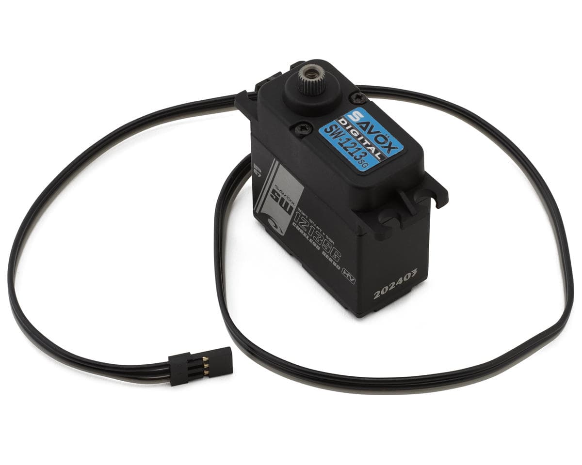 Savox SW-1213SG Hybrid "High Torque" Tall Waterproof Digital Steel Gear Servo (High Voltage)