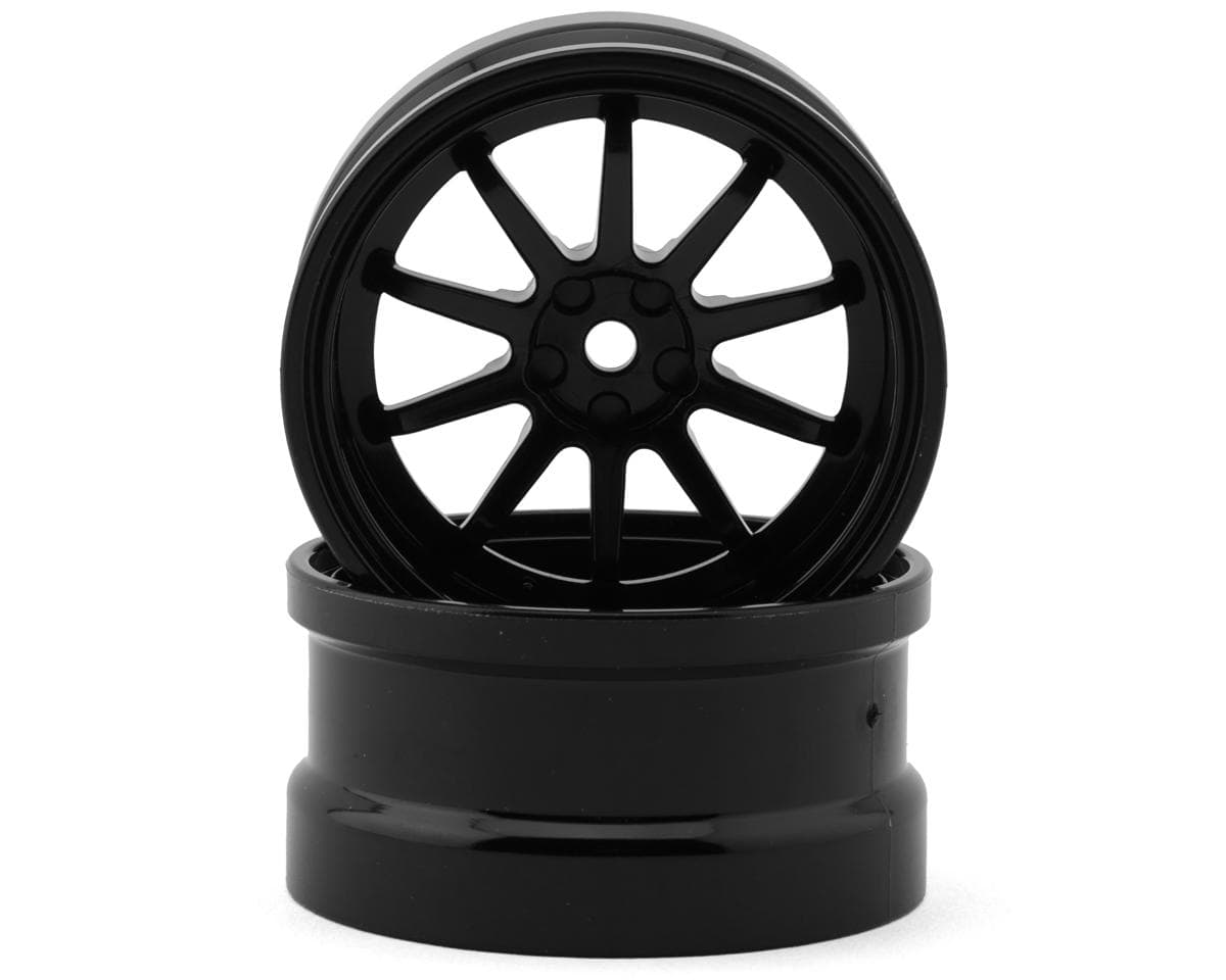 Reve D VR10 Competition Wheel (Black) (2) (6mm Offset)