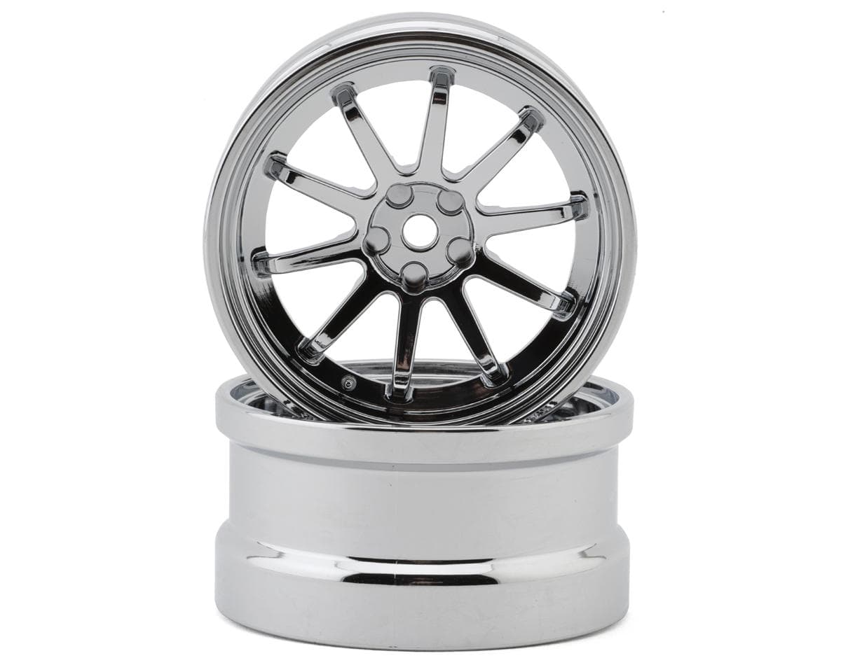 Reve D VR10 Competition Wheel (Silver) (2) (10mm Offset)