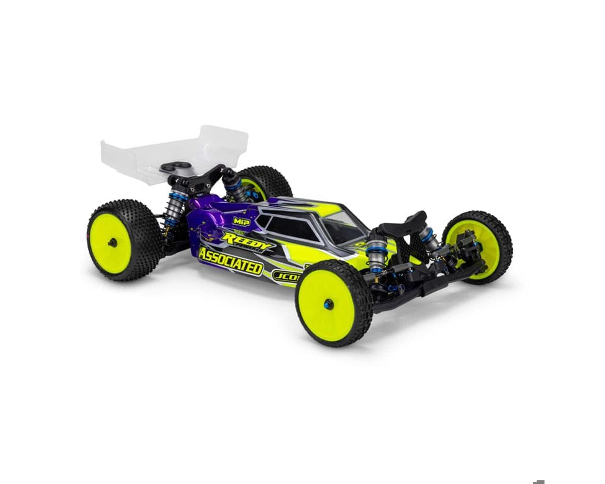 JConcepts Associated RC10B7/B7D "S15" 1/10 Buggy Body w/Carpet Wing (Clear) (Light Weight)