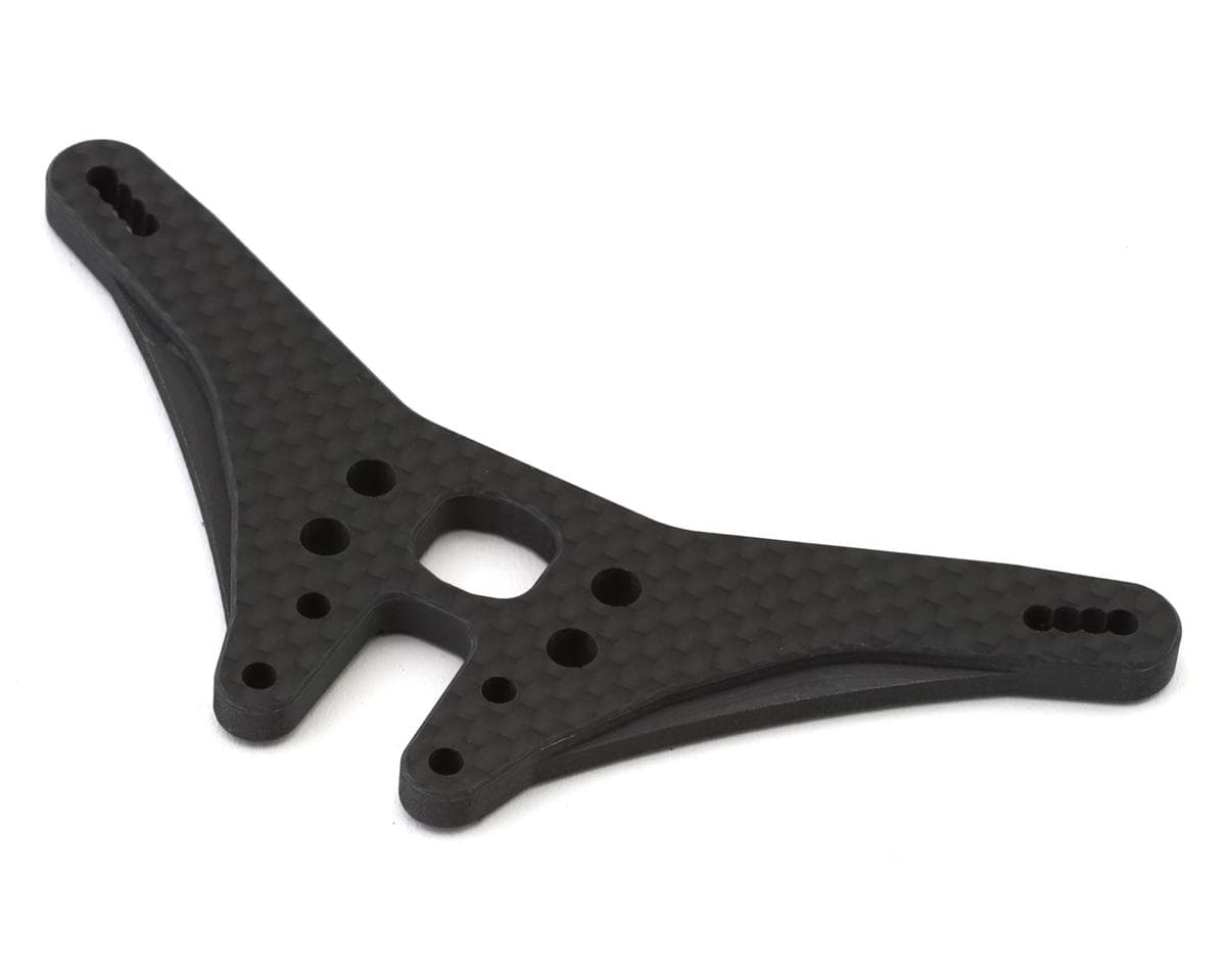 Vision Racing Team Associated T6.4 Carbon Fiber Rear Shock Tower (For Buggy Shock Shaft)