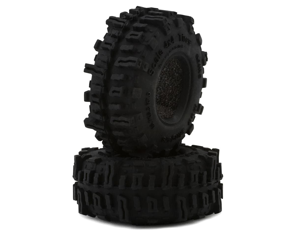 RC4WD Mud Slingers 0.7" Micro 1/24 Scale Crawler Tires (2) (OD 40mm) (X2S3)