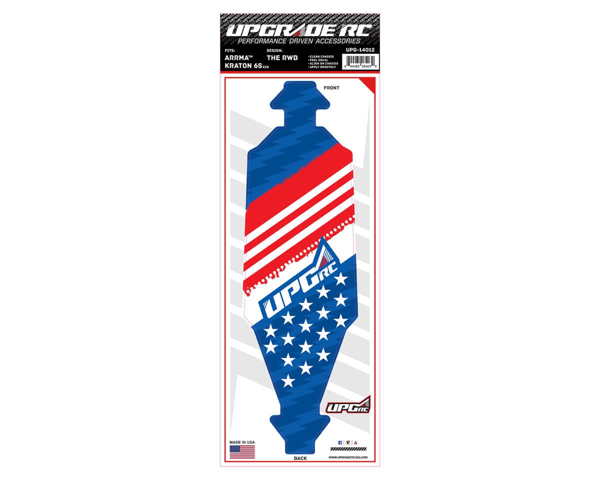 UpGrade RC Chassis Protector for Arrma® Kraton® 6S EXB (The RWB) (1)