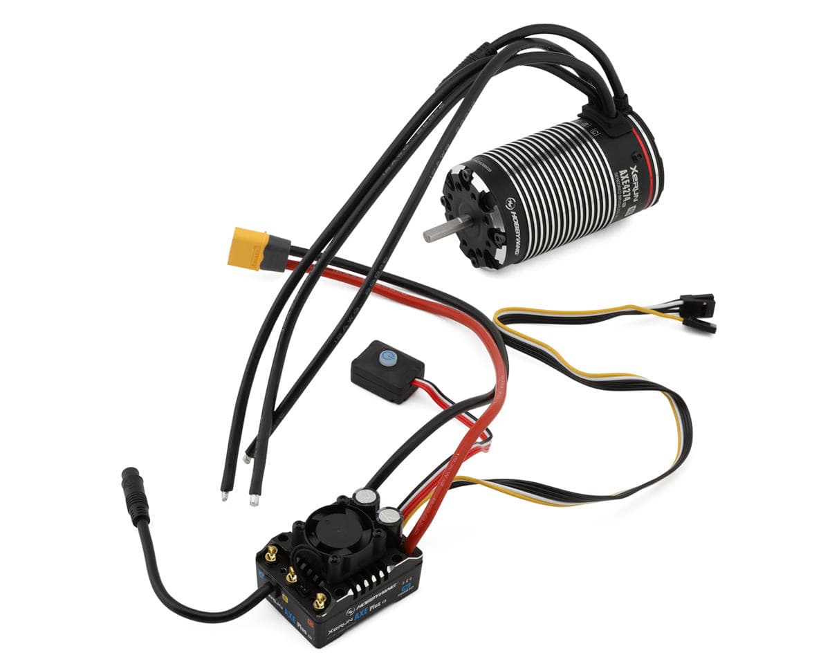 Hobbywing Xerun AXE Plus R3 Sensored Brushless Combo w/4274SD Motor (1700kV) (1/8-1/6 Rock Crawler)