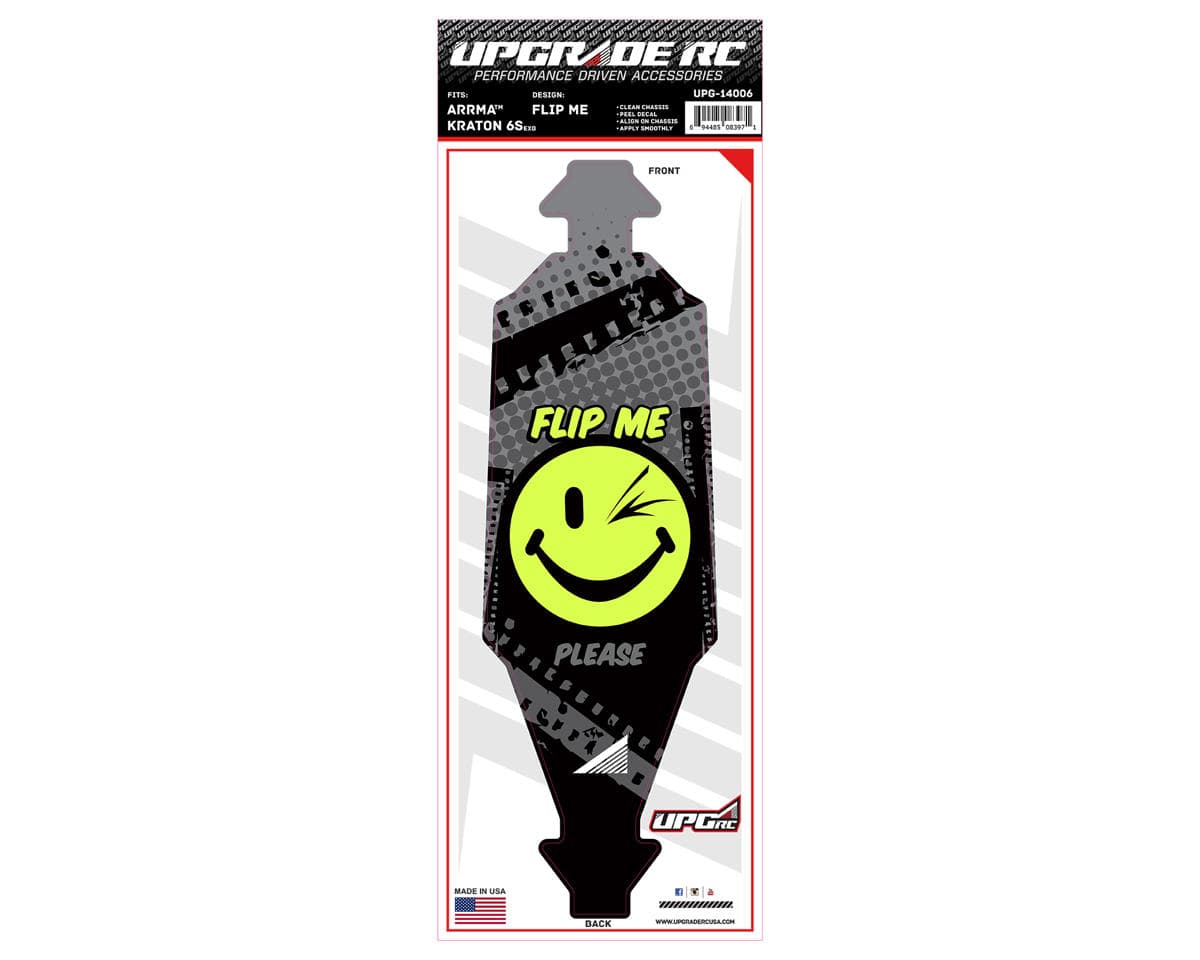 UpGrade RC Chassis Protector for Arrma® Kraton® 6S EXB (Flip Me) (1)