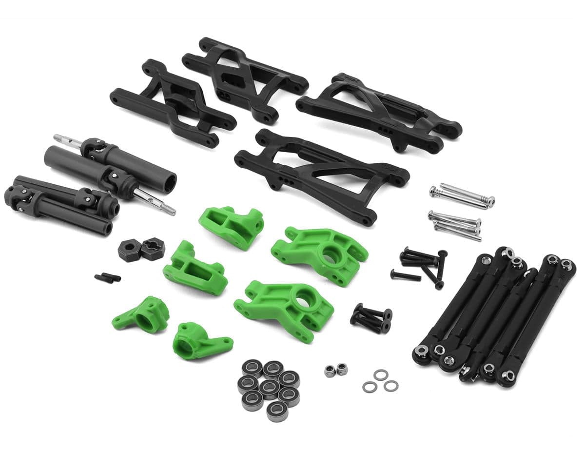 Traxxas Outer Driveline+Susp Kit Hd Green Slash