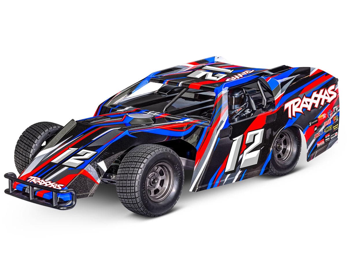 Traxxas Slash® Modified 1/10 RTR 2WD Dirt Oval Racer (Red) w/TQ 2.4Ghz Radio