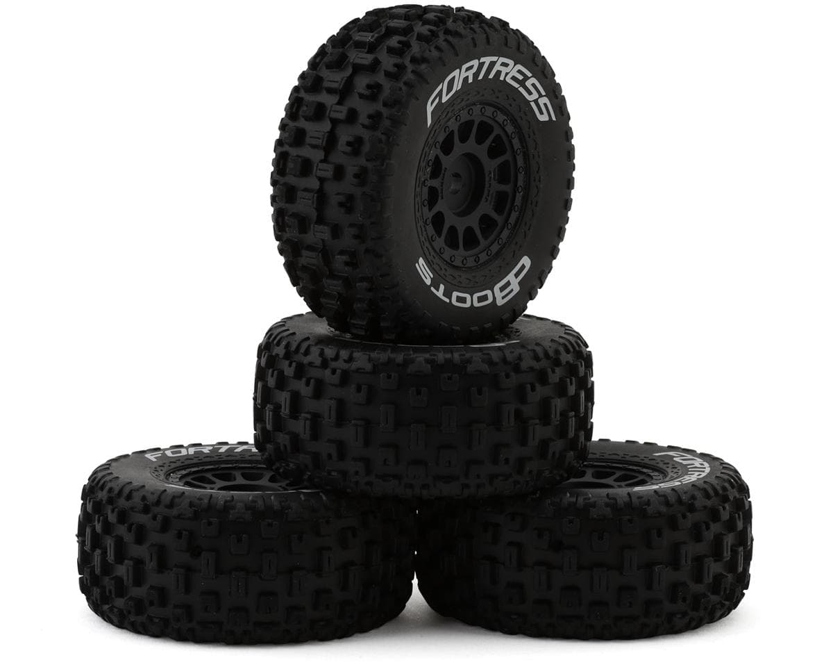 Arrma Mojave Grom dBoots 'Fortress' Pre-Mounted Off-Road Tires (Black) (4) w/12mm Hex