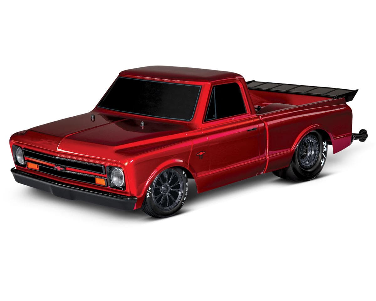 Traxxas Drag Slash HD 1967 Chevrolet C10 1/10 2WD RTR No Prep Truck (Red) w/TQi 2.4GHz Radio & TSM