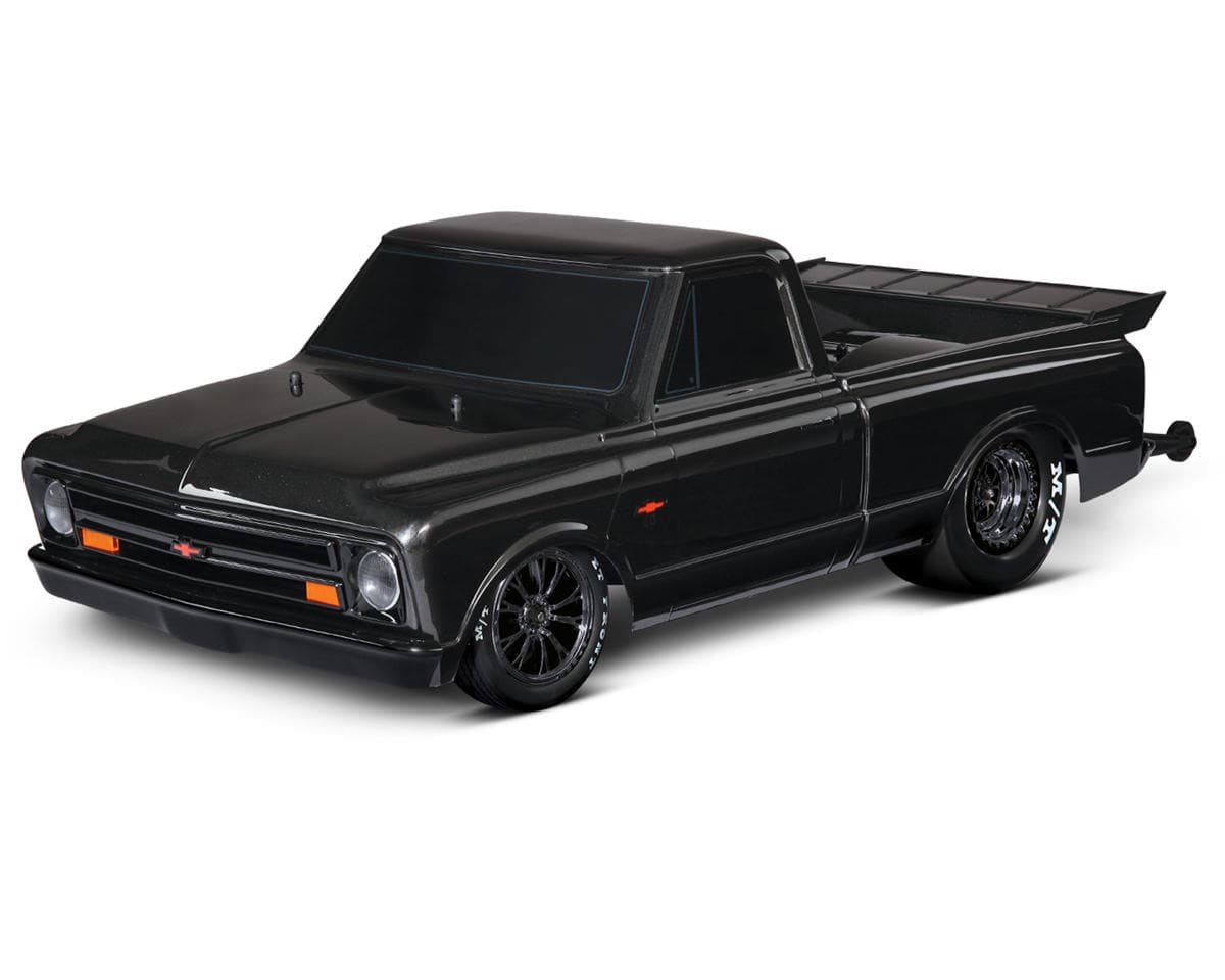 Traxxas Drag Slash HD 1967 Chevrolet C10 1/10 2WD RTR No Prep Truck (Black) w/TQi 2.4GHz Radio & TSM