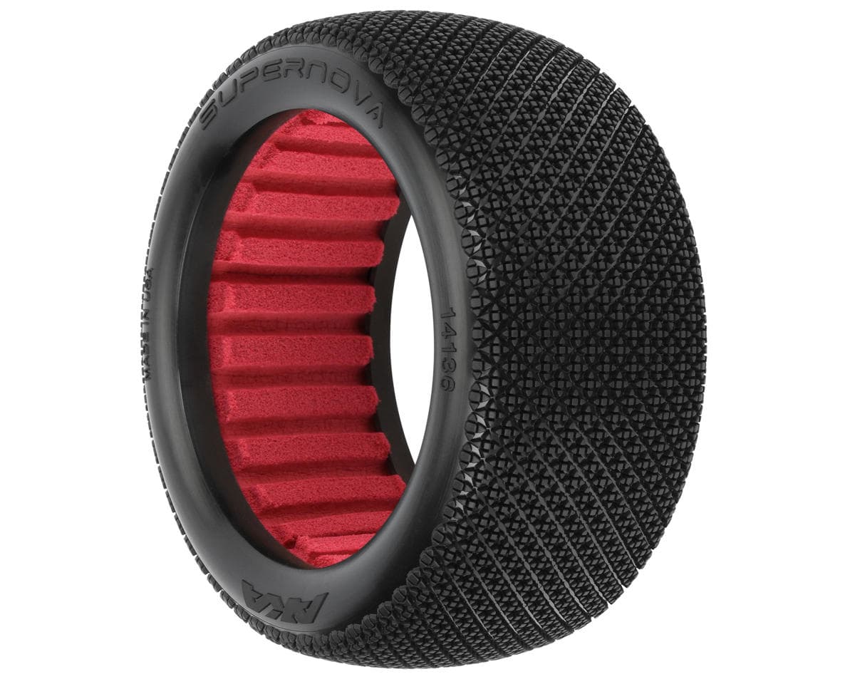AKA EVO Supernova 1/8 Truggy Tires (2) (Soft - Long Wear)