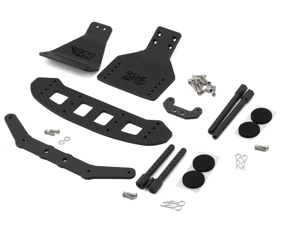 McAllister Racing Team Associated 6 Series Complete Body Mount Assembly