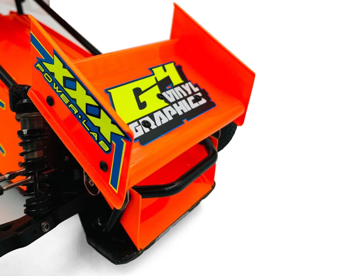 McAllister Racing 4.5x3" Large Front Sprint Wing Kit (.030) w/Custom Works Mount