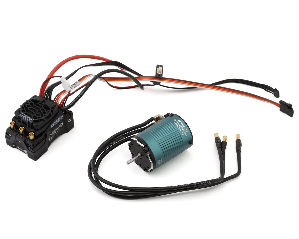 Castle Creations Cobra 10 6S 1/10 Brushless Crawler Combo w/1406 Sensored Motor (2280kV)