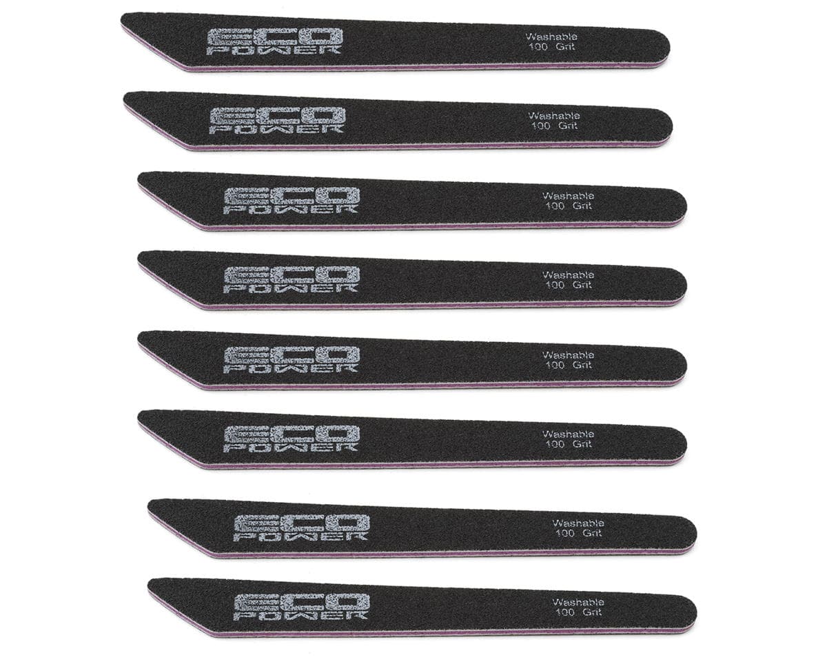 EcoPower Washable Sanding Stick Set (8) (100 Grit)