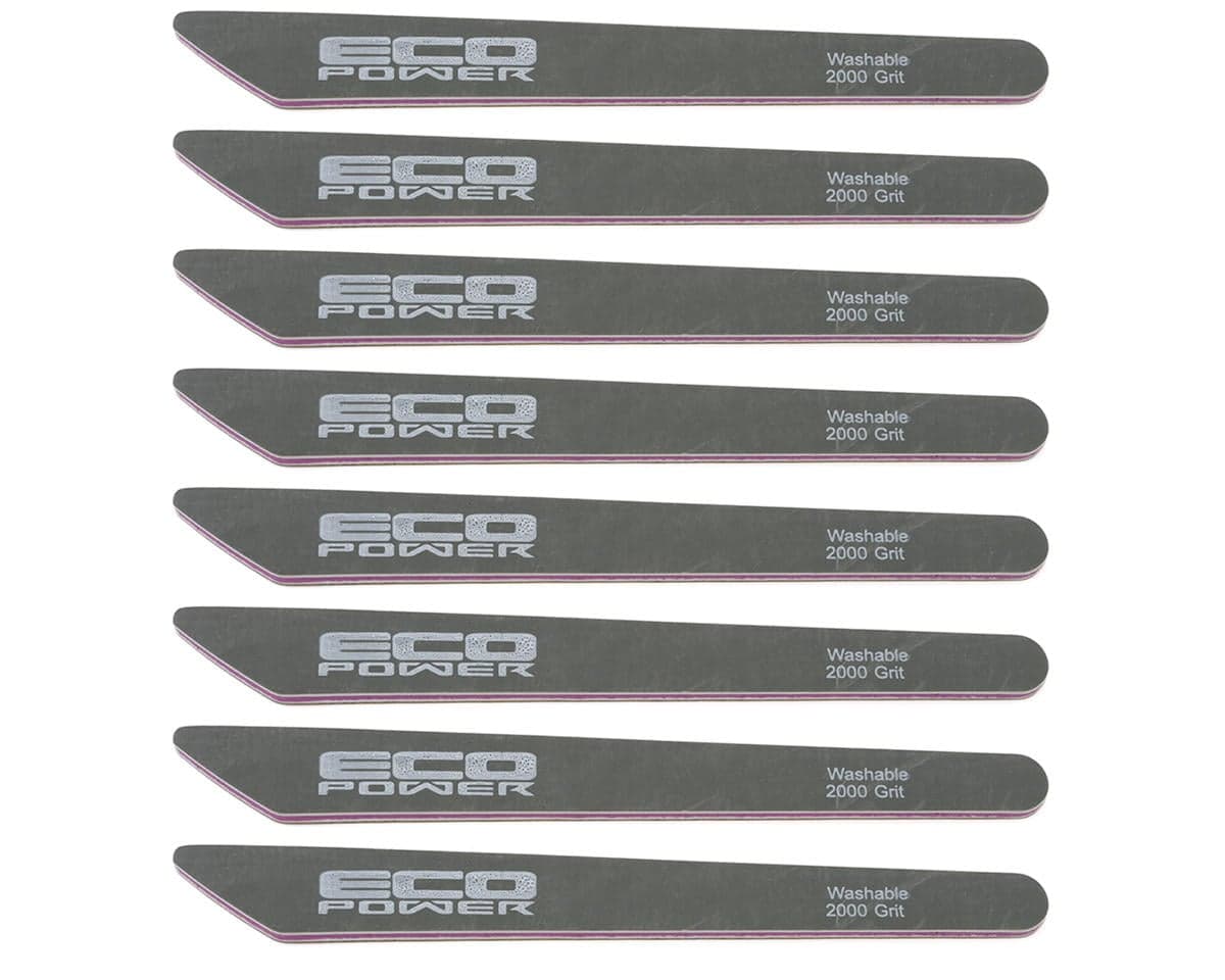 EcoPower Washable Sanding Stick Set (8) (2000 Grit)