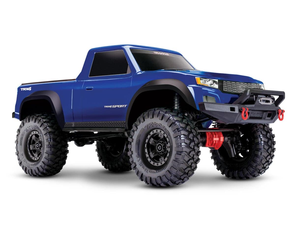 Traxxas TRX-4® Sport 1/10 4WD RTR Scale Trail Rock Crawler (Blue) w/XL-5™ HV ESC & TQ™ 2.4GHz Radio