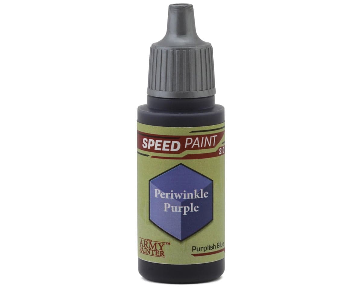 Army Painter Speedpaints Acrylic Hobby Paint (Periwinkle Purple) (18m)