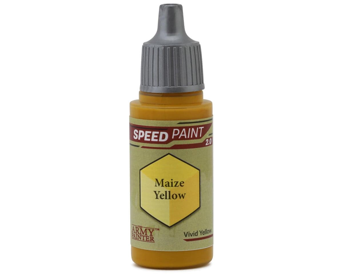 Army Painter Speedpaints Acrylic Hobby Paint (Maize Yellow) (18m)