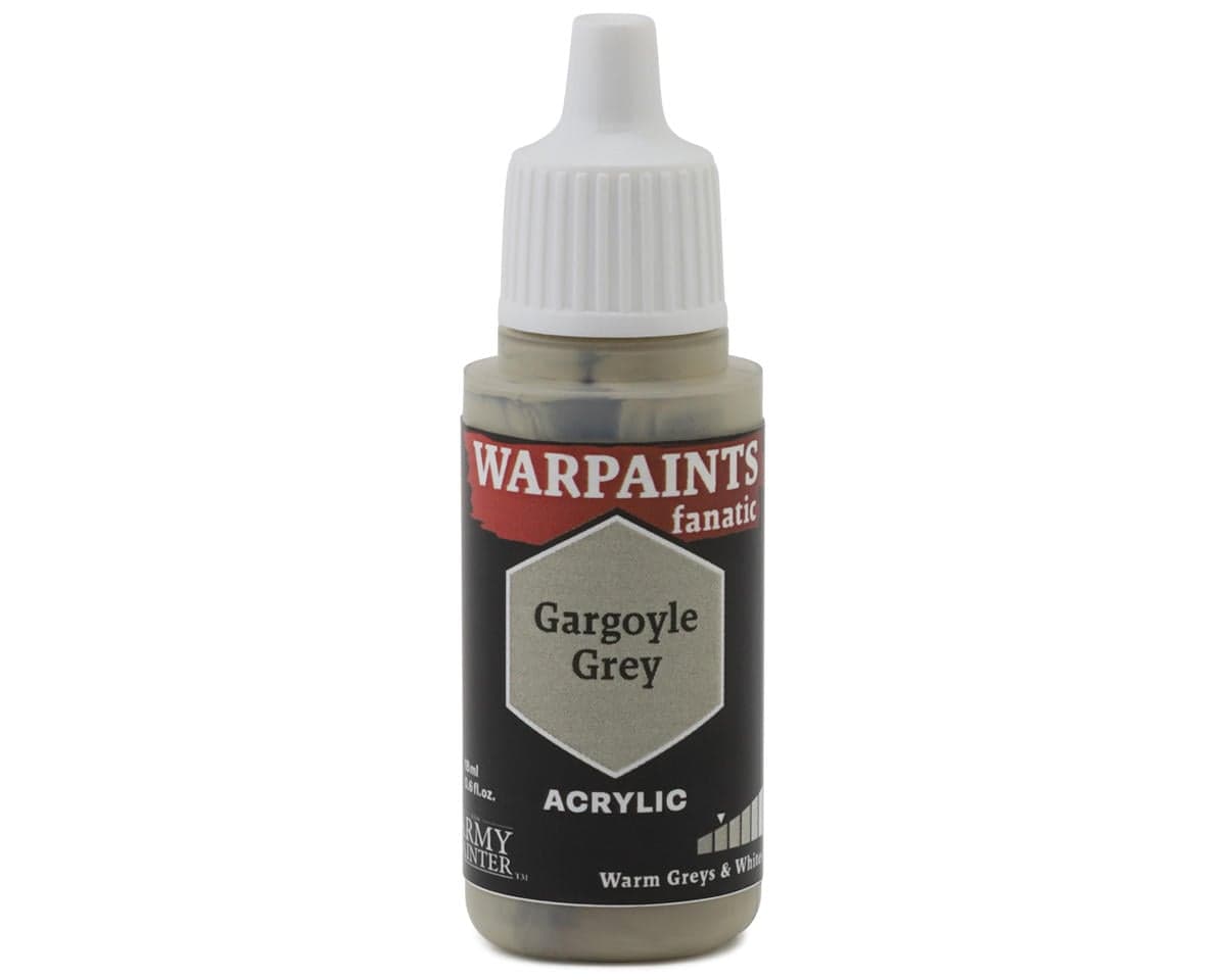 Army Painter Warpaints Fanatic Acrylic Hobby Paint (Gargoyle Grey) (18ml)