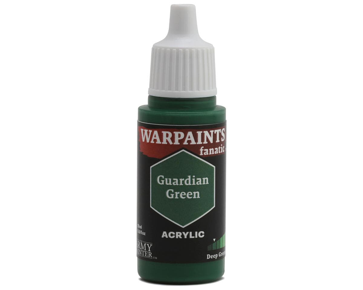 Army Painter Warpaints Fanatic Acrylic Hobby Paint (Guardian Green) (18ml)