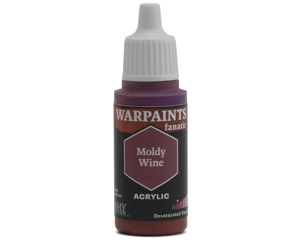 Army Painter Warpaints Fanatic Acrylic Hobby Paint (Moldy Wine) (18m)