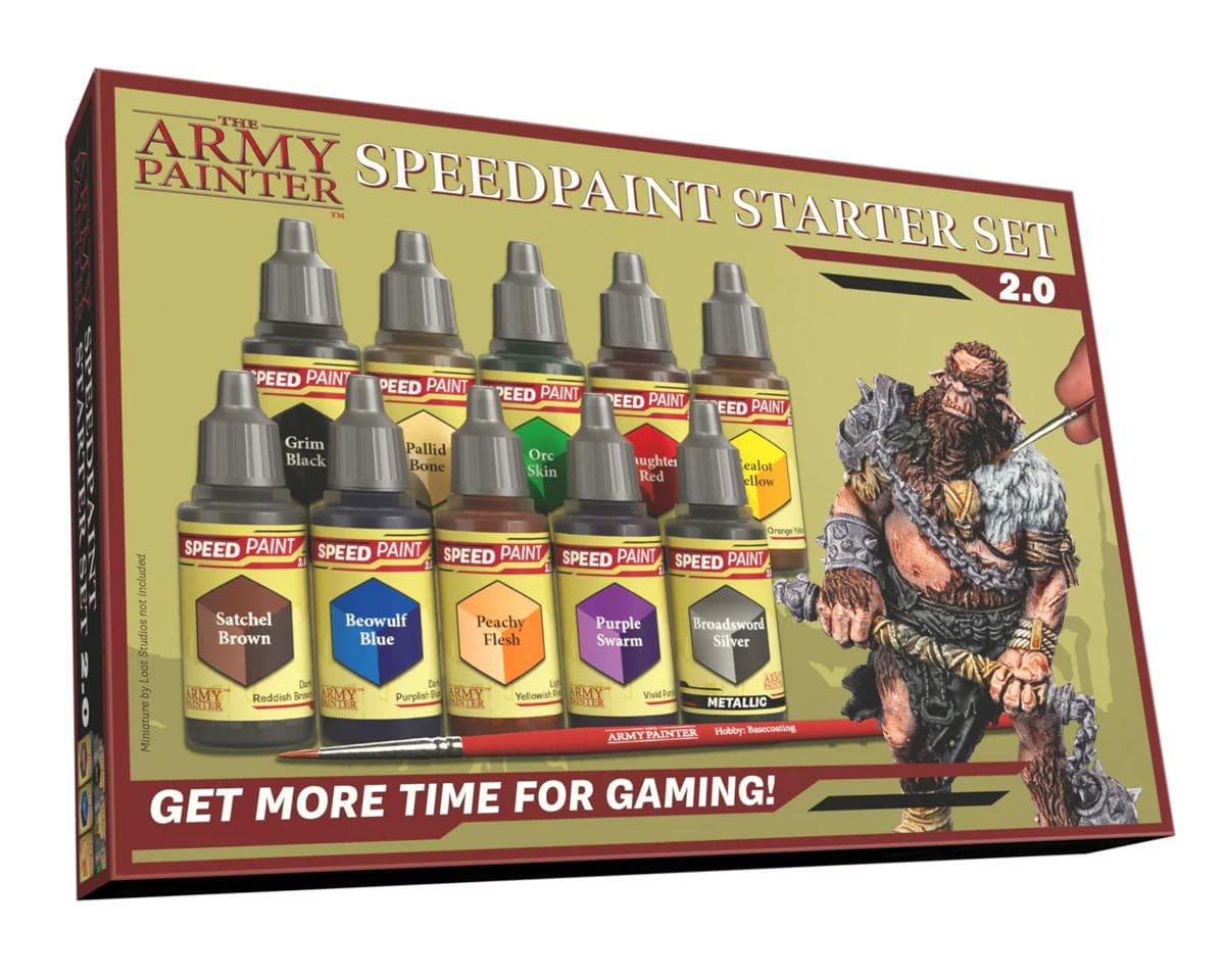 Army Painter Speedpaint Acrylic Model Paint Set (Starter 2.0)