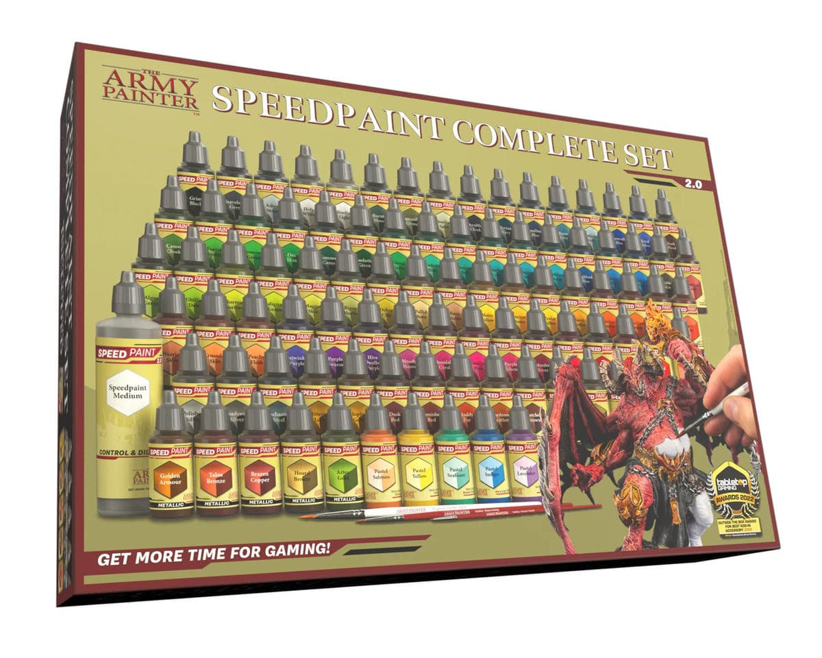Army Painter Speedpaint Complete Acrylic Hobby Paint Set 2.0