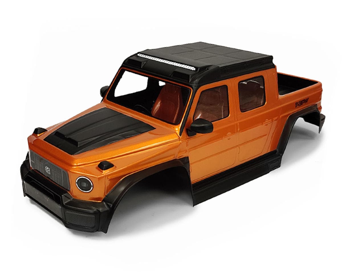 Bittydesign W464 1/10 Rock Crawler Pre-Trimmed SUV Body (Clear) (12.3" Wheelbase)