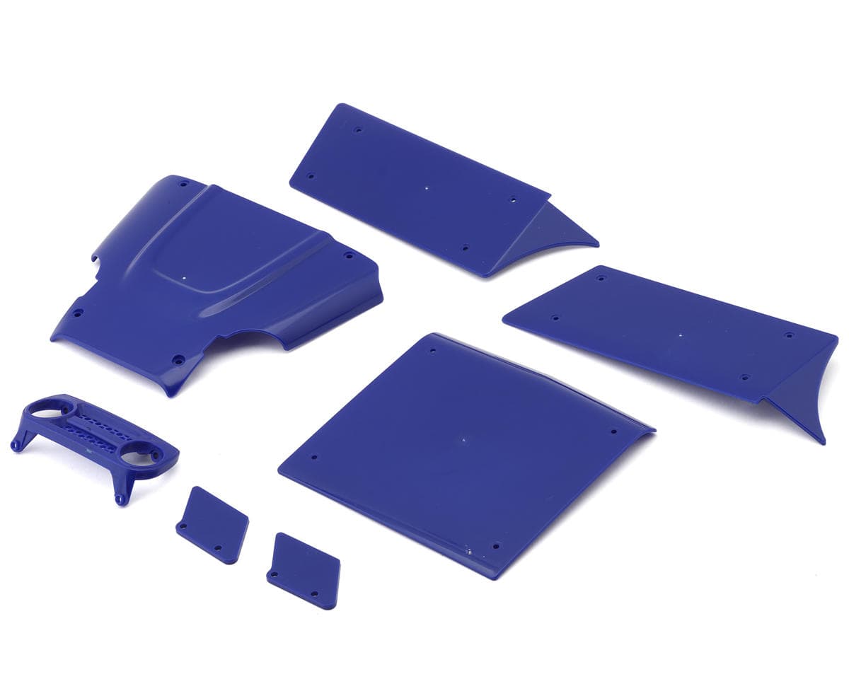 Vanquish Products H10 Optic Body Panels Set (Blue/Sparco) w/Decals