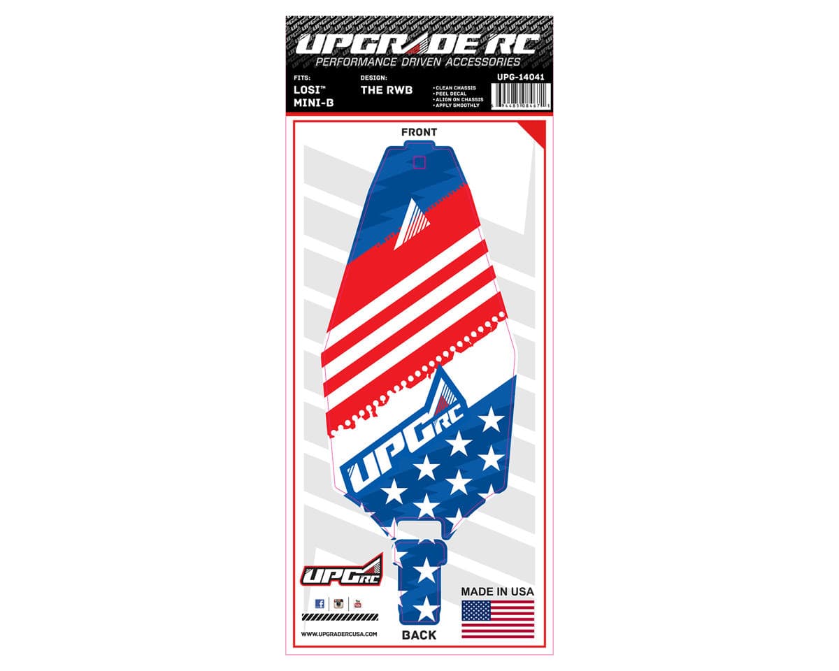 UpGrade RC Chassis Protector for Losi® Mini-B™ (The RWB) (1)